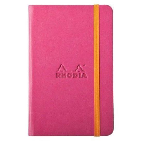 Rhodia Rhodiarama Bloc de bureau avec Couverture rigide et douce au toucher A6 192 pages Jonquille 