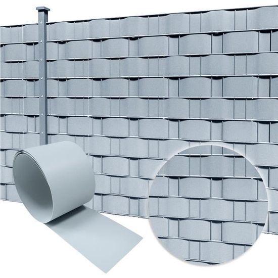 Bande d'intimité - YRHOME - 10x PVC dur - Résistant aux intempéries ...