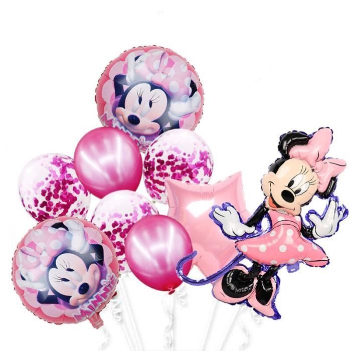 Ballons Minnie Mouse En Aluminium Mickey Decorations De Fete De 1er Anniversaire Ballon Numero 1 Jouet Confettis En 2cf2f75 Cdiscount Maison