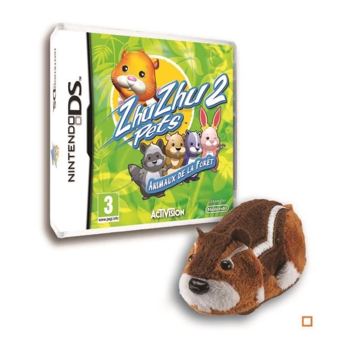 ZHU ZHU PETS FORET PELUCHE DS Cdiscount Jeux vidéo