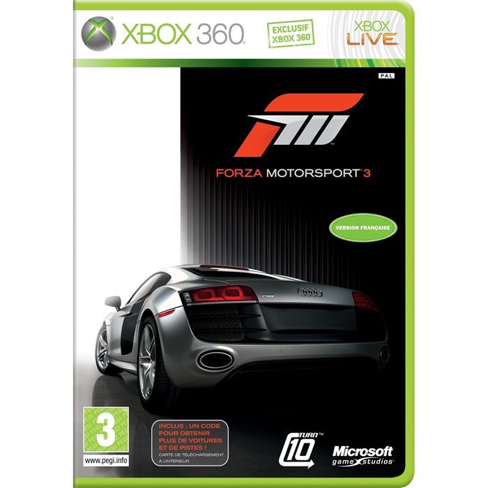 Forza Motorsport 3 Jeu XBOX 360