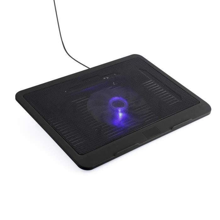 BOYOU Support refroidisseur pour ordinateur portable Support de ventilateur USB