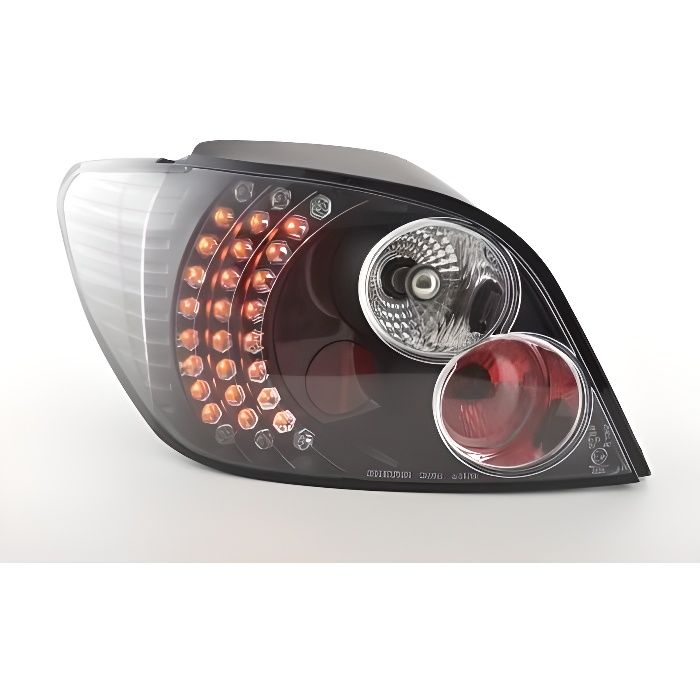 Paire de feux arriere Peugeot 307 de 2001 a 2004 LED Noir D-FKRLXLPG8001