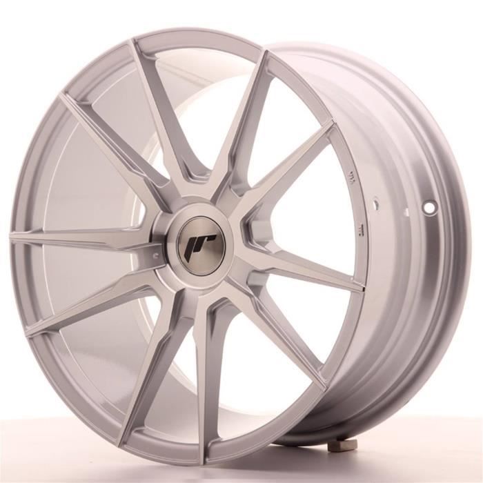 Jante JAPAN RACING JR21 18- x 8,5- Multi Perçage ET 30-40 Silver Machined Face-30441653