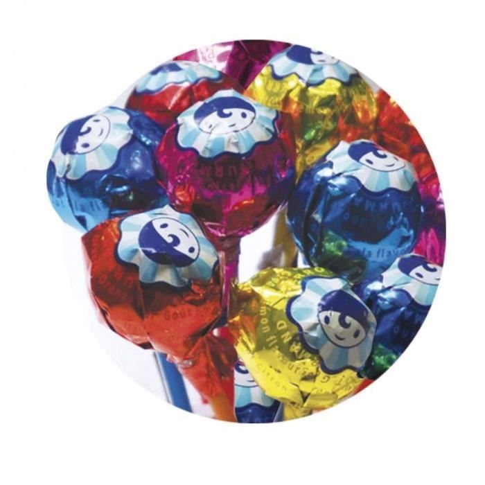 Hellocandy 30 Sucettes Pierrot Gourmand Assorties