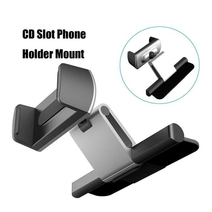 Support universel de support de support de téléphone portable de support de berceau de bâti de fente de CD de voiture -EZPTESA04467