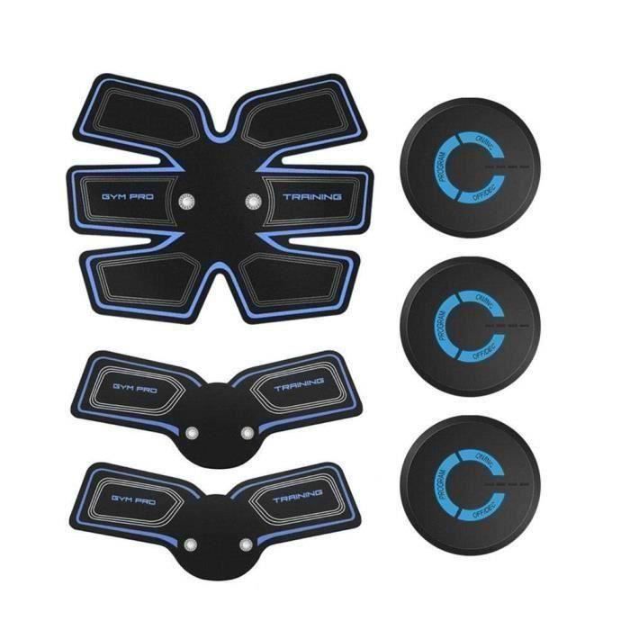 Electrostimulateur Musculaire Entraînement Abdominal-Cuisse-Bras Muscle EMS Forme d'exercice Fitness,Ceinture Abdominale