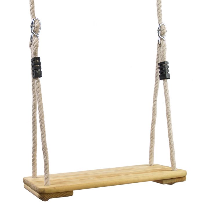 Balançoire en bois de buffle de 3 mètres