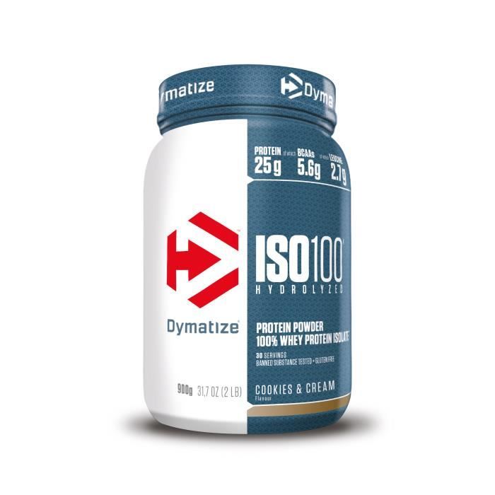 ISO 900g Cookies et crème Dymatize Proteine
