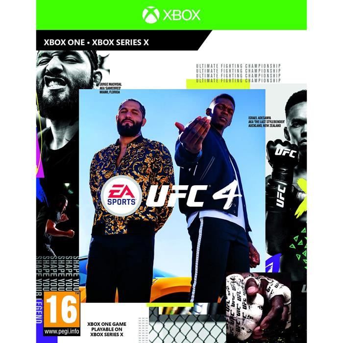 UFC 4 Jeu Xbox One + 1 Skull Sticker Offert