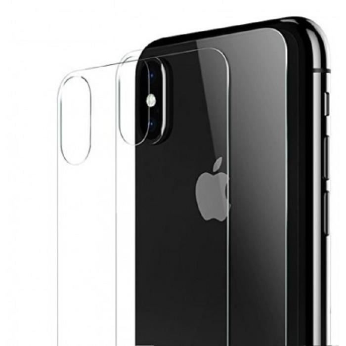Verre Trempé Anti-choc Vitre Arrière iPhone XS Max
