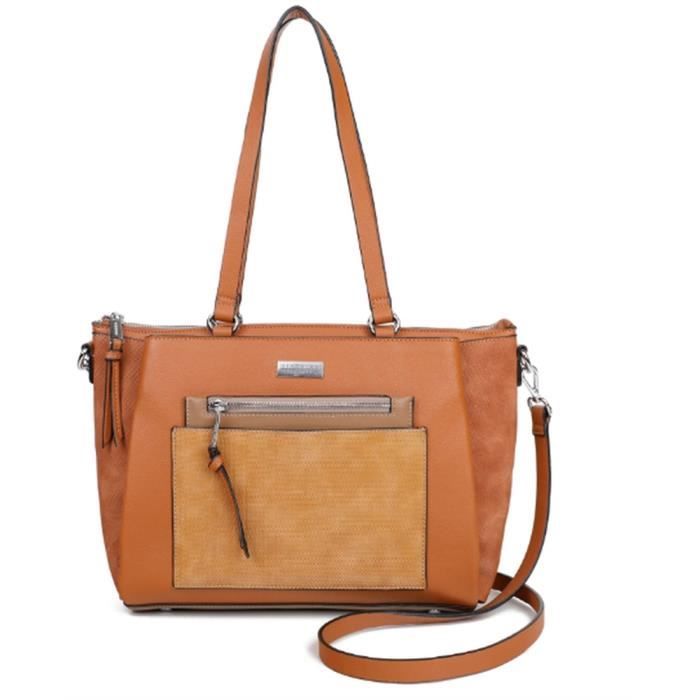 sacs portés main sylviane femme georges rech gr-a19-170106 Camel