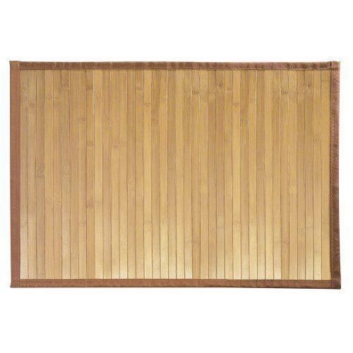 InterDesign 81232EU Formbu Petit Tapis de Bain Bambou Brun 61 x 43 cm