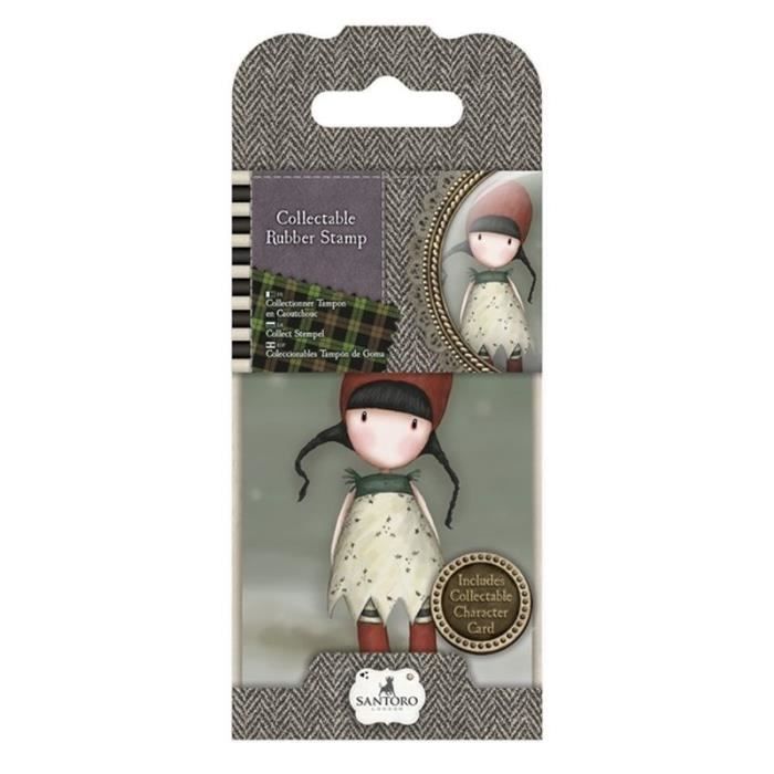 SANTORO Mini tampon en caoutchouc I'm falling for you - Gorjuss