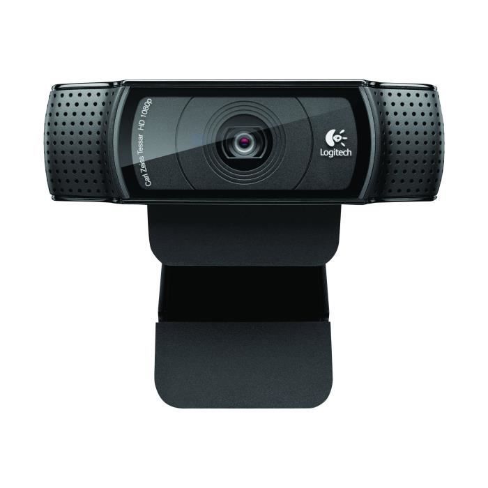 Logitech HD Pro Webcam C920 - Webcam - couleur - 1920 x 1080 - audio - USB 2.0 - H.264