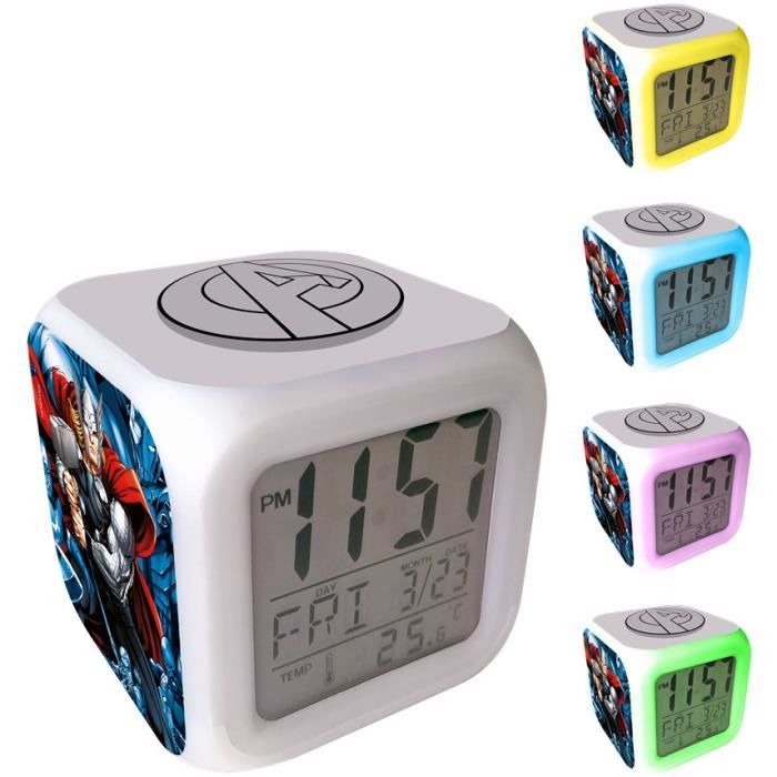 reveil horloge Avengers Marvel Ironman