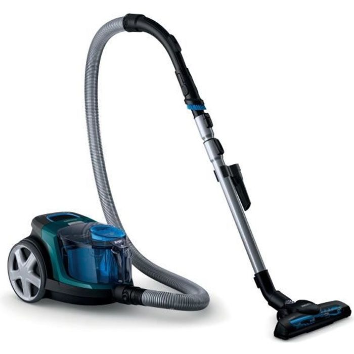 Philips PowerPro Compact FC9334-09, 650 W, A, 25 kWh, 650 W, Aspirateur réservoir cylindrique, Sans sac