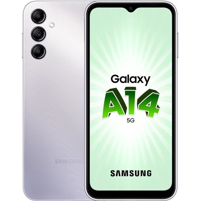 SAMSUNG Galaxy A14 5G Argenté 128 Go