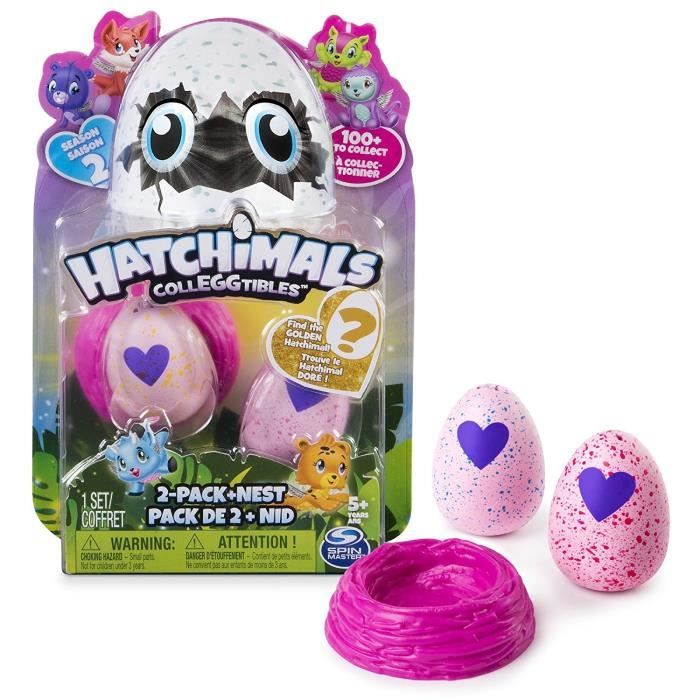 PACK DE 2 Hatchimals Saison 2 (modèle aléatoire)