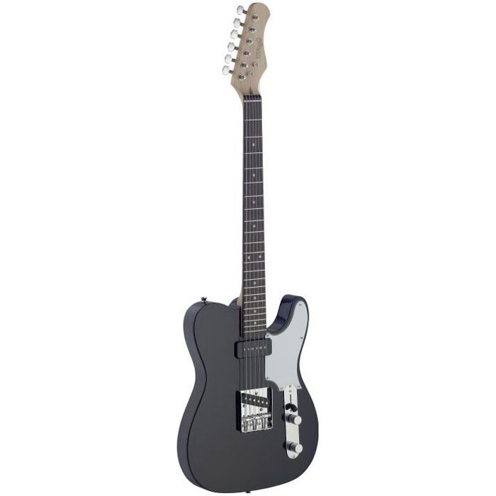 STAGG SET-CST BK Guitare Electrique Vintage - Noir
