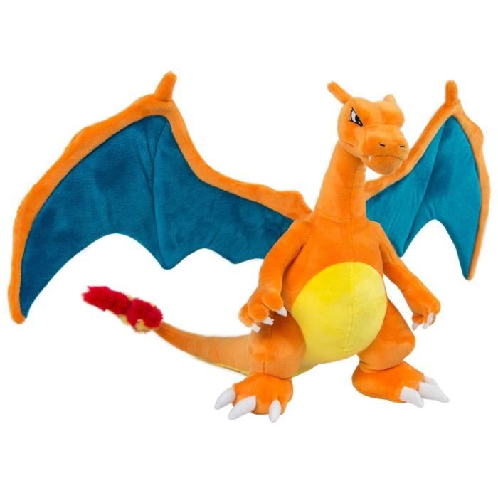 TOMY - T19360 - Peluche - Premium - Dracaufeu - 30 cm