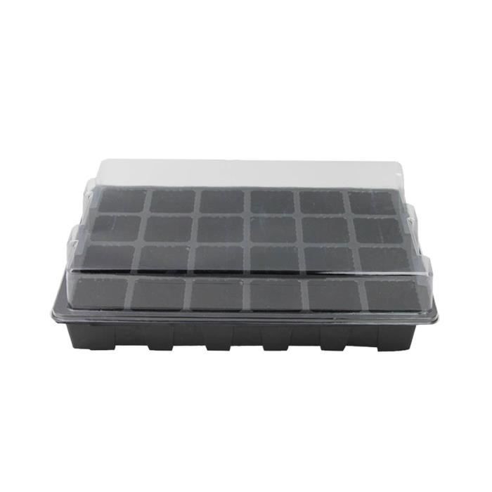 3 Pcs Set Plateau De Semis Portable Sans Sol Pratique Ménage Semence Légumes Sprouter Grower D'herbe Blé POT DE GERMINATION