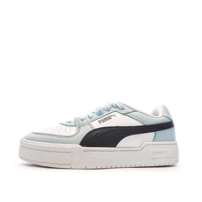 Puma Baskets Blanches/Bleu Homme Puma Pro Classic