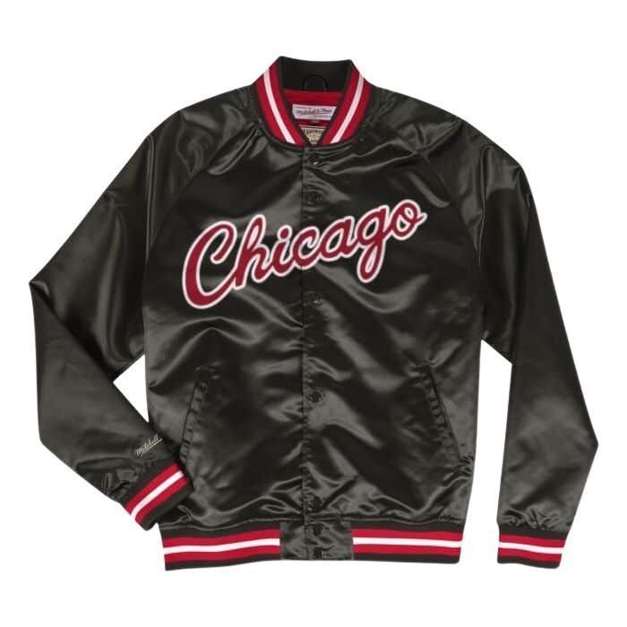Veste Lightweight Satin Chicago Bulls Veste Lightweight Satin Chicago Bulls