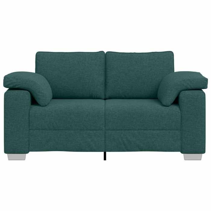 Tissu Sofa Fixe - LEMON - Canapé Doux - 2/3 PLACES - Vert foncé 160x77x82 cm SS63
