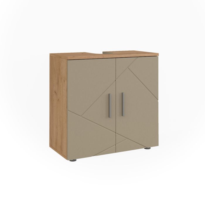 Meuble vasque simple Irma 60x59cm Beige Vicco 58296