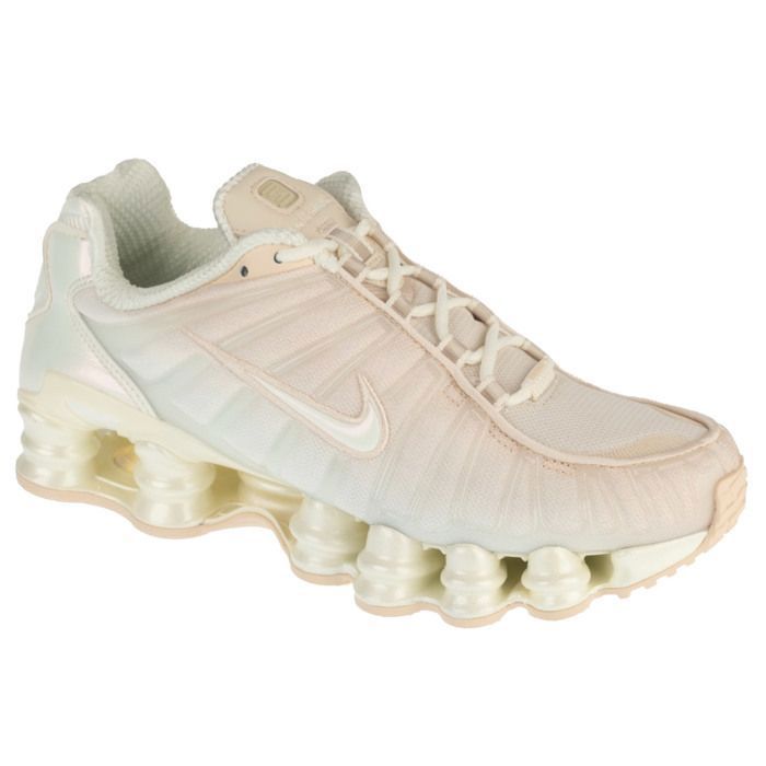 Nike Baskets Femme - Blanc - Nike Shox TL