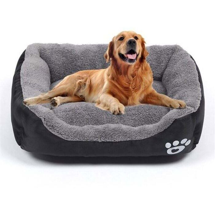 Panier pour chien - PZCC - Petit modèle - Matelas lavable - Respirant - Convient jusquà 3 kg - 43x32 cm