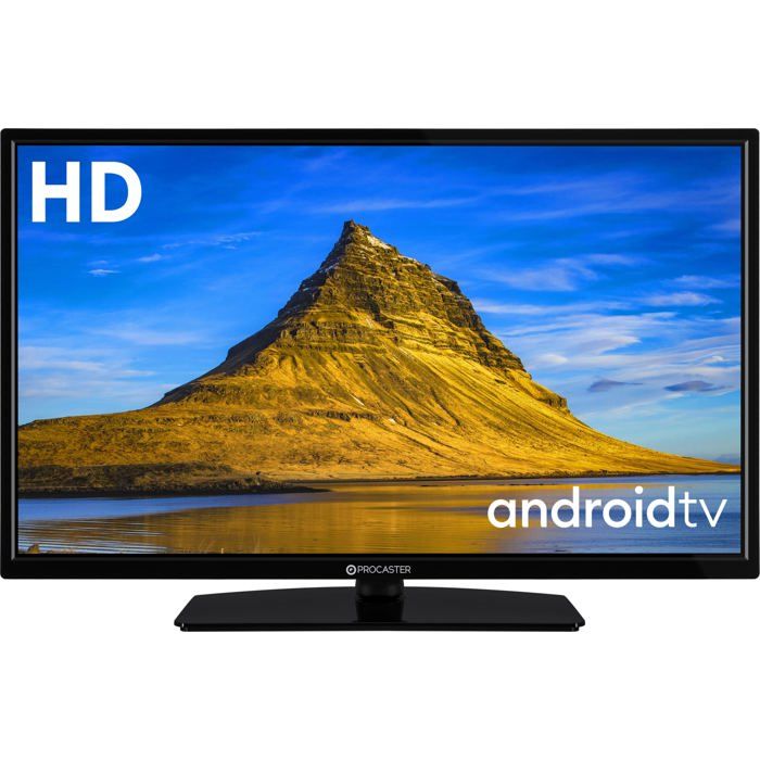 Téléviseur Smart TV 32 noir ProCaster HD 720p (1366 x 768) Android 11 Bluetooth Wi Fi intégré