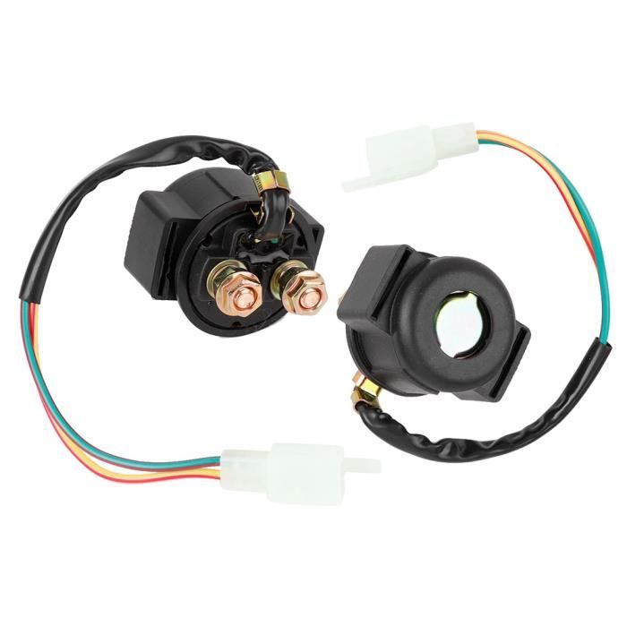 Relais De Démarreur Solénoïde AHL - Compatible Honda VT1100C Shadow 1989-1996 & GY6 50cc-250cc