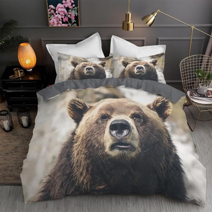 Taie D'oreiller Originale Panda Et Paresseux – Literie Douce Et Amusante