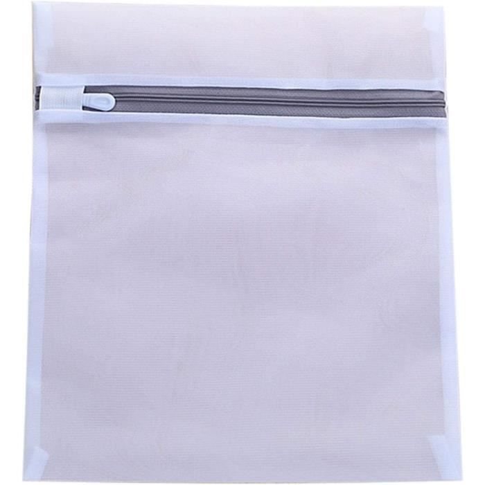 Lot De 4 Sacs à Linge En Maille - 30x40 Cm - Protection Lingerie, Vêtements Délicats En Machine - 5