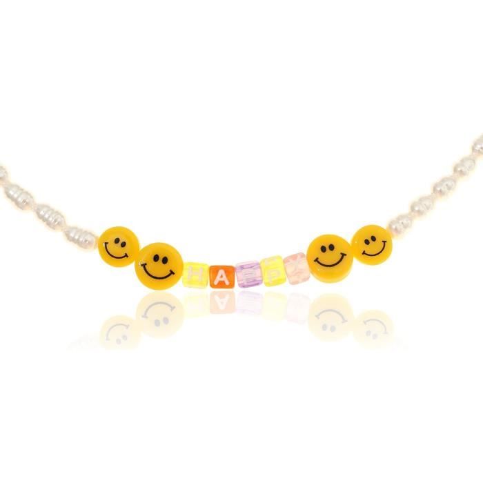 Collier Fantaisie Perles En Chute Ras Du Cou Grenat - 18 Grammes, Modèle W959 - Occasion