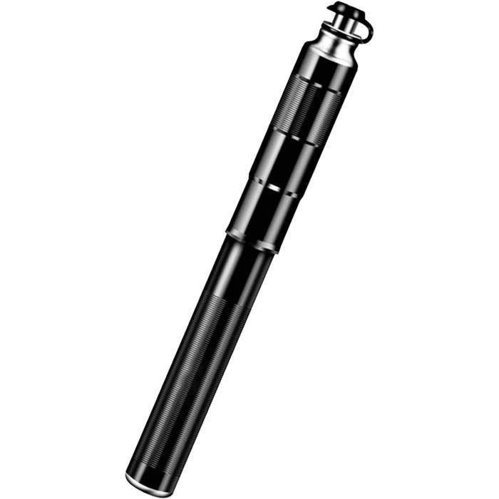Mini Pompe à Vélo 120 PSI Portable – Double Valve Presta/Schrader + Aiguille Ballon – Pour Vélo, VTT, Voiture, Ballons