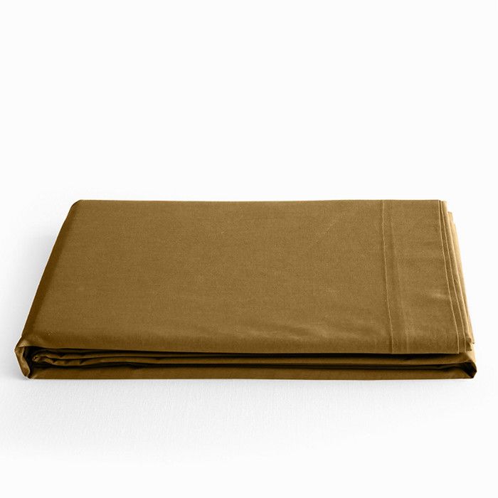Drap plat Prémium pour lit 1 place & 2 places - 240x300 - Prémium Caramel Drap plat Prémium pour lit 1 place & 2 places - 240x300 - Prémium Caramel