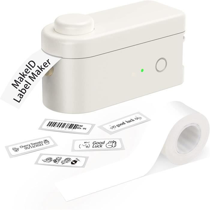 Mini Imprimante Étiquettes USB Bluetooth sans Fil Imprimante Thermique