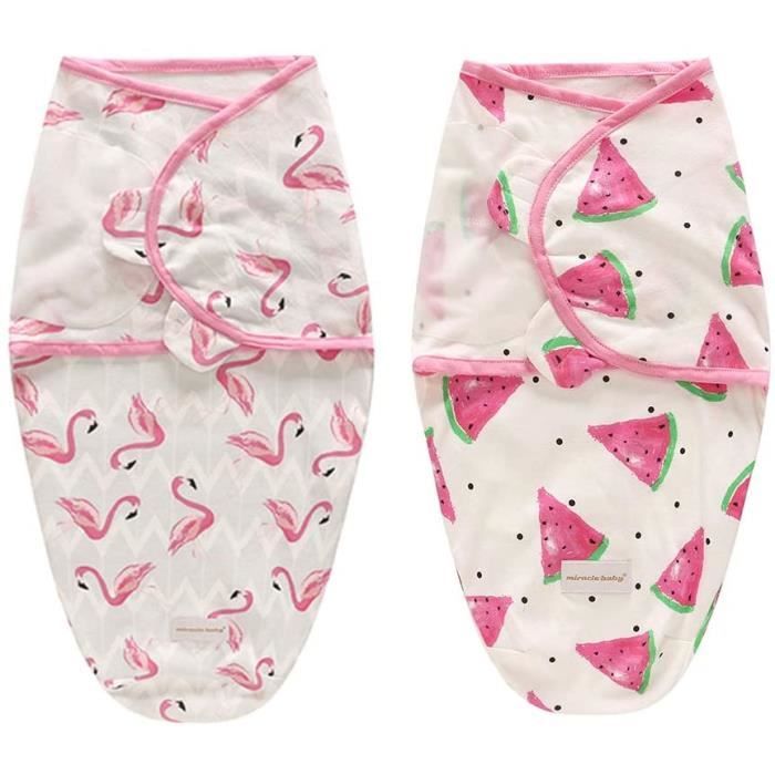 Couverture D Emmaillotage Bebe Gigoteuse Couverture Ajustable Pour Nouveau Nes 0 6 Mois Unisexe Rose Cdiscount Puericulture Eveil Bebe