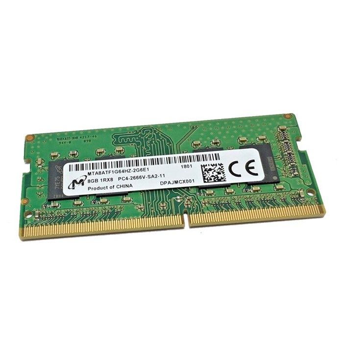 8Go RAM Micron MTA8ATF1G64HZ-2G6E1 DDR4 SODIMM PC4-21300S 2666Mhz 1Rx8 1.2v CL19 Reconditionné - Micron Technology reconditionné disponible sur Cdiscount Seconde Vie