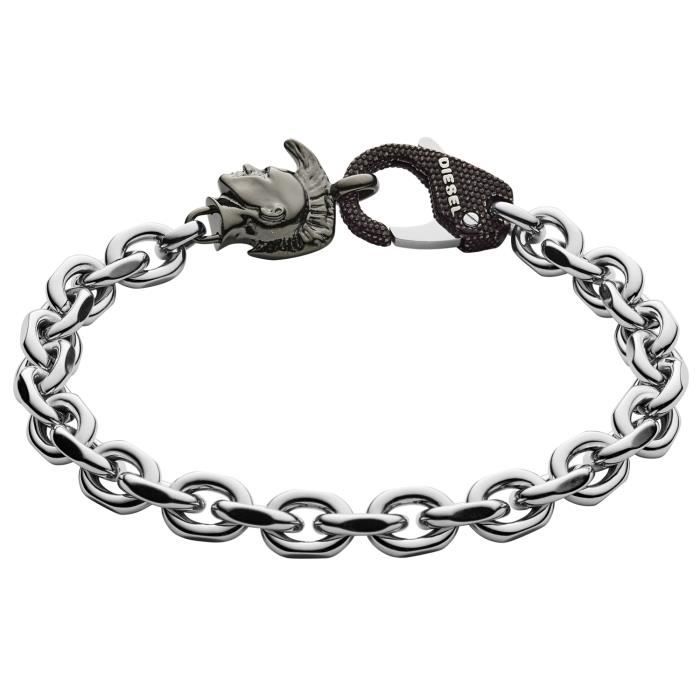 Diesel Bracelet Pour Homme Dx Acier Achat Vente Bracelet Gourmette Diesel Bracelet Pour Homme Acier Soldes Sur Cdiscount Des Le Janvier Cd