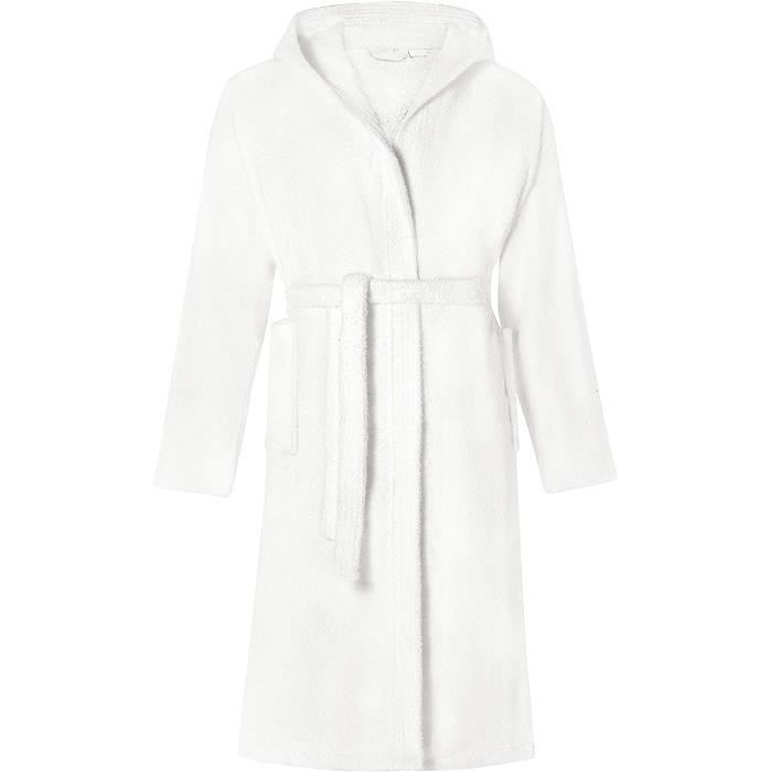 peignoir bain eponge