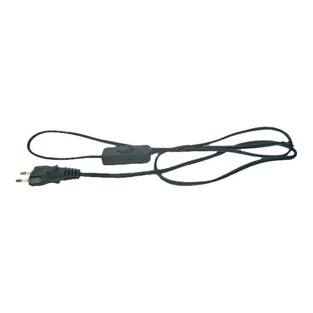 Câble d'alimentation EMOS Flexo - 2 m - noir
