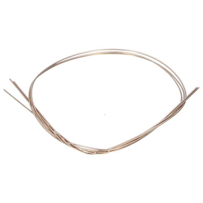 pour la Fabrication de Bijoux matériel de Bijouterie matériaux fabriqués à la Main Tige de Soudure de 1,2 mm de diamètre Zunate Fil à souder 3 pièces