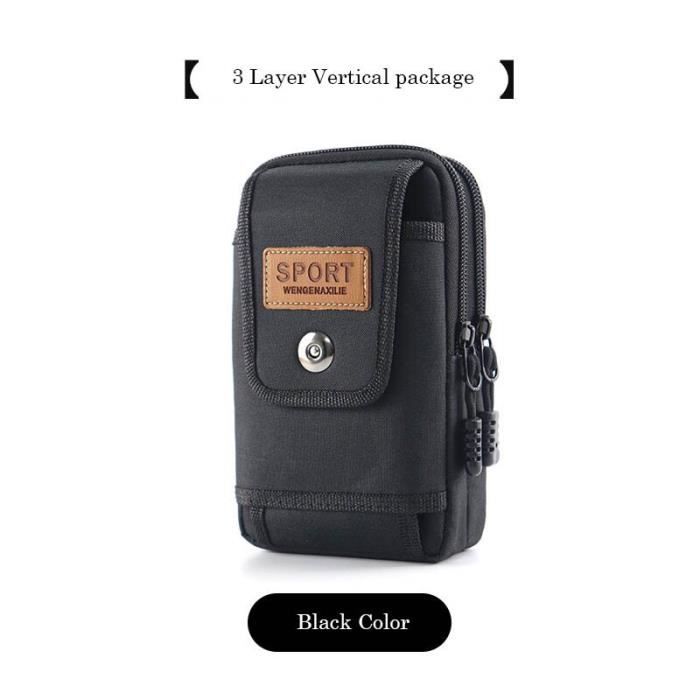 ECENCE Pochette Ventrale avec Verrouillage RFID, Sac Banane Protection ECENCE Pochette Ventrale avec Verrouillage RFID, Sac Banane Protection