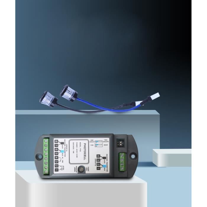 Capteur Photoélectrique Taiss BEN5M-MFR - 12-240VDC, 24-240VAC, Distance 5m, IP65