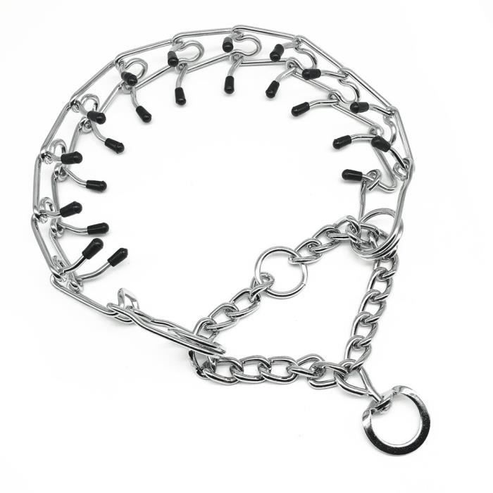 Collier d'entraînement pour chiens Trixie 45 cm Métal Double main image 1