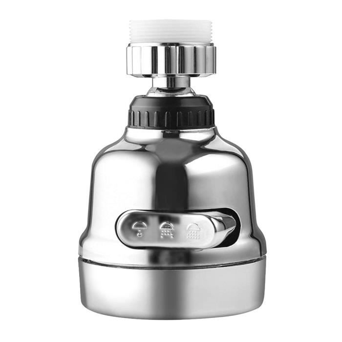 Douche Solaire Extérieure Inoamity 40 L - Tête Rotative 360° + Robinet Pied - Chauffage Solaire Jusqu'à 60°C - Pour Jardin, Piscine, Camping